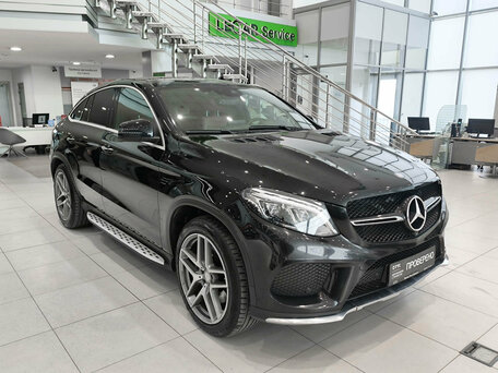 2016 Mercedes-Benz GLE Coupe 400 I (C292), чёрный, 3450000 рублей, вид 3