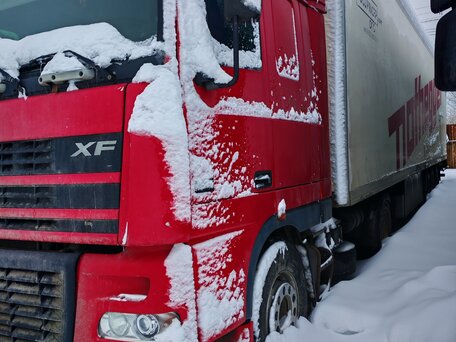 2005 DAF XF 95, красный, 1800000 рублей, вид 3