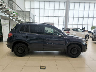 2014 Volkswagen Tiguan I Рестайлинг, синий, 930000 рублей, вид 4