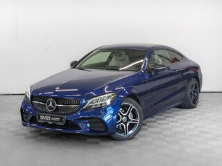 2018 Mercedes-Benz C-Класс 200 IV (W205) Рестайлинг, синий, 3790000 рублей, вид 1