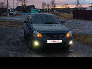 2007 Lada (ВАЗ) Priora I, чёрный, 180000 рублей, вид 4