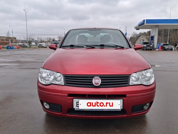 2008 Fiat Albea I Рестайлинг, красный, 570000 рублей - вид 4