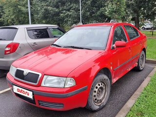 2008 Skoda Octavia I (A4) Рестайлинг, красный, 200000 рублей, вид 2
