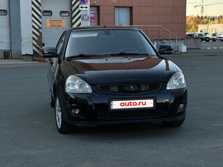 2013 Lada (ВАЗ) Priora I Рестайлинг, чёрный, 440000 рублей, вид 2