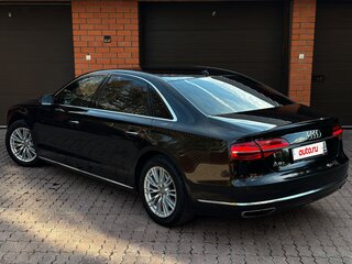 2014 Audi A8 Long III (D4) Рестайлинг, чёрный, 2450000 рублей, вид 4