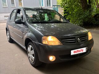 2007 Renault Logan I, серый, 339000 рублей, вид 2