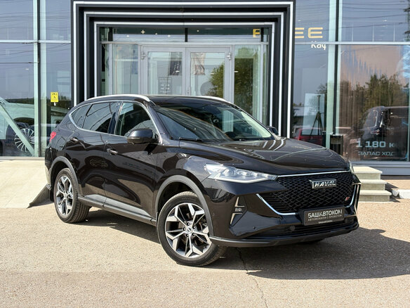 2023 Haval F7 I Рестайлинг, чёрный - вид 2