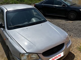2006 Hyundai Accent ТагАЗ II, серебристый, 250000 рублей, вид 1