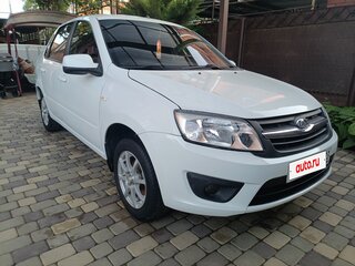 2013 Lada (ВАЗ) Granta I, белый, 539000 рублей, вид 4