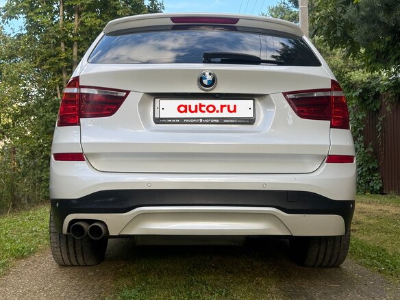 2015 BMW X3 30d xDrive II (F25) Рестайлинг, белый - вид 3