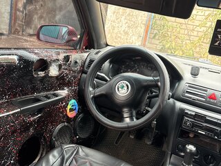 2008 Skoda Octavia I (A4) Рестайлинг, красный, 430000 рублей, вид 4