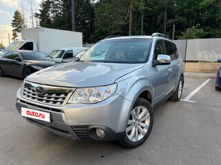 2012 Subaru Forester III Рестайлинг, серебристый, 1199000 рублей, вид 1