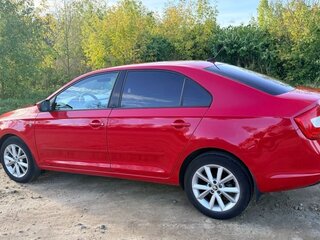 2017 Skoda Rapid I, красный, 1590000 рублей, вид 4