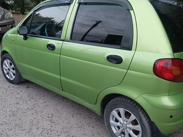 2007 Daewoo Matiz I Рестайлинг, зелёный, 230000 рублей - вид 3