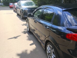 2010 Chevrolet Lacetti I, чёрный, 350000 рублей, вид 3