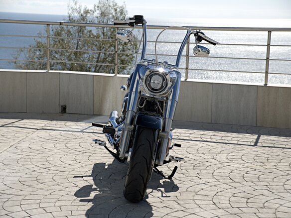 2024 Harley-Davidson Fat Boy, чёрный, 2350000 рублей - вид 8