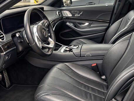 2019 Mercedes-Benz S-Класс 350 d Long VI (W222, C217) Рестайлинг, чёрный, 3500000 рублей, вид 3