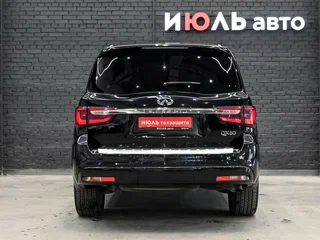 2019 Infiniti QX80 I Рестайлинг 2, чёрный, 5000000 рублей, вид 5