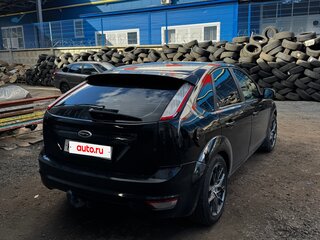 2008 Ford Focus II Рестайлинг, чёрный, 620000 рублей, вид 5