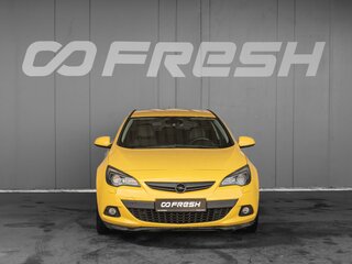2013 Opel Astra GTC J Рестайлинг, жёлтый, 935000 рублей, вид 3