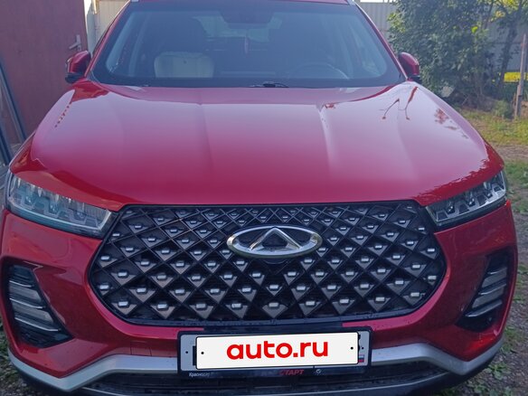 2020 Chery Tiggo 7 Pro I, красный, 1550000 рублей - вид 1