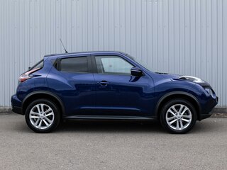 2014 Nissan Juke I Рестайлинг, синий, 1180000 рублей, вид 5