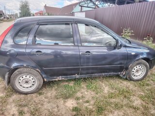 2009 Lada (ВАЗ) Kalina I, синий, 120000 рублей, вид 2