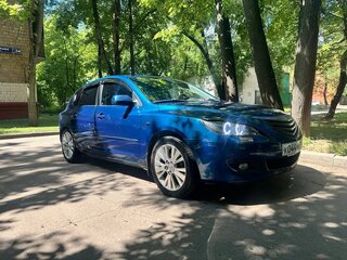 2007 Mazda 3 I (BK) Рестайлинг, синий, 520000 рублей, вид 1