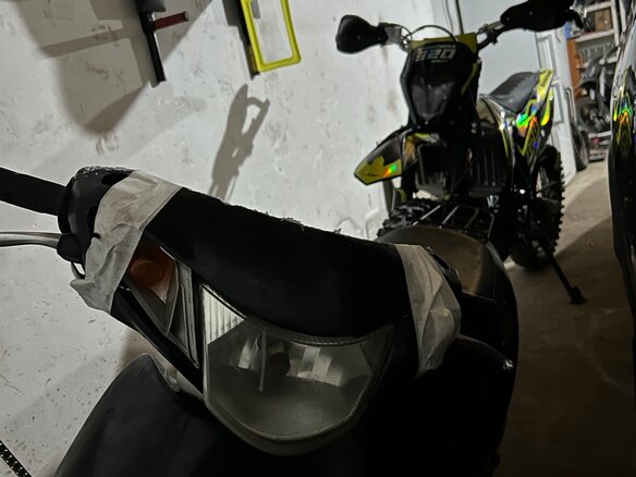 2008 Suzuki AP 50, чёрный