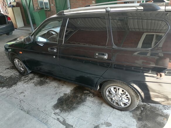 2011 Lada (ВАЗ) Priora I, чёрный - вид 4