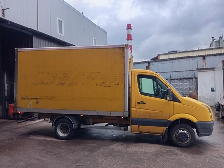 2008 Volkswagen Crafter, жёлтый, 1220000 рублей, вид 3