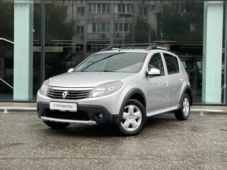 2014 Renault Sandero Stepway I, серебристый, 750000 рублей, вид 1