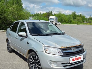 2012 Lada (ВАЗ) Granta I, серебристый, 250000 рублей, вид 3