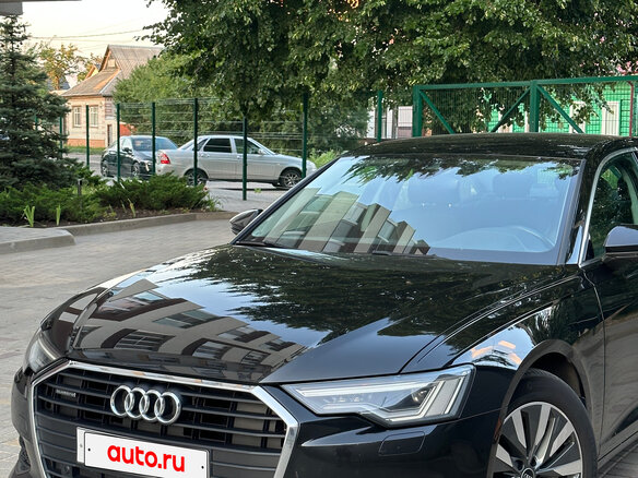 2021 Audi A6 45 TFSI V (C8), чёрный, 4450000 рублей - вид 4