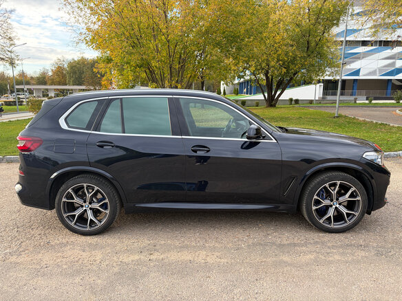 2021 BMW X5 40i IV (G05/G18), синий, 7900000 рублей - вид 1