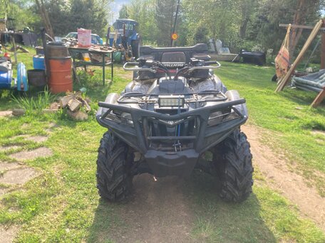 2008 Yamaha Grizzly 700, зелёный, 550000 рублей, вид 4