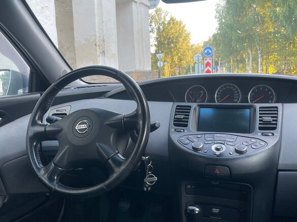 2002 Nissan Primera III (P12), серебристый - вид 9