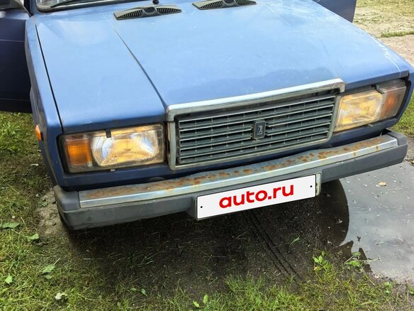 2007 Lada (ВАЗ) 2107, синий, 201000 рублей - вид 2