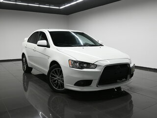 2012 Mitsubishi Lancer X Рестайлинг, белый, 860000 рублей, вид 5