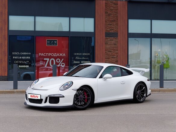 2015 Porsche 911 GT3 991, белый, 10700000 рублей