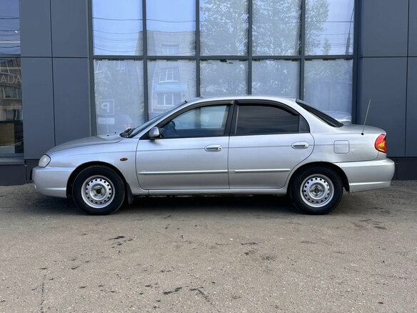 2008 Kia Spectra I Рестайлинг 2, серый - вид 6