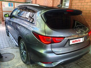 2017 Infiniti QX60 I Рестайлинг, серый, 2750000 рублей, вид 5