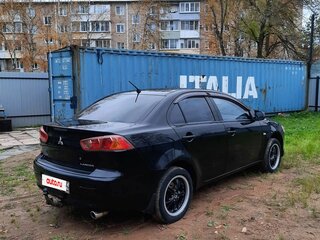 2007 Mitsubishi Lancer X, чёрный, 540000 рублей, вид 4