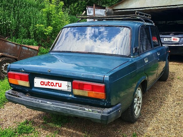 2006 Lada (ВАЗ) 2107, зелёный - вид 2
