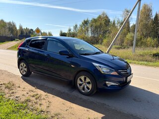 2015 Hyundai Solaris I Рестайлинг, синий, 1200000 рублей, вид 1