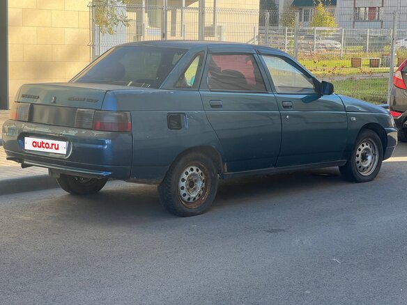 2004 Lada (ВАЗ) 2110, синий, 55000 рублей - вид 2