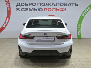 2022 BMW 3 серии 330e xDrive VII (G2x) Рестайлинг, белый, 5240000 рублей, вид 5