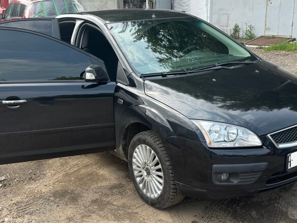 2006 Ford Focus II, чёрный - вид 1