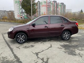 2013 Lada (ВАЗ) Granta I, пурпурный, 327000 рублей, вид 3
