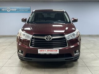 2015 Toyota Highlander III (XU50), красный, 2720000 рублей, вид 2